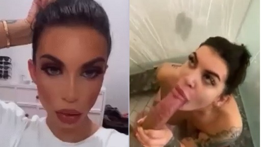 Amateur Porn – Tatted Milf Leaked Sex Video in The Shower