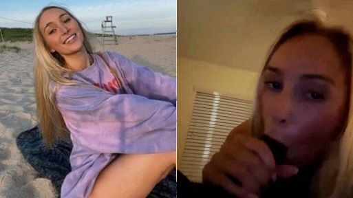 Blonde Slut Gives BBC Blowjob – Interracial Amateur Porn