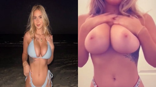 Hot Babe with Big Bouncing Titties – Snapchat Nude Leak