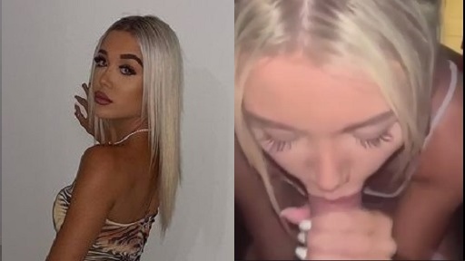 Leaked Blowjob Amateur Porn – Blonde GF Sucking Dick