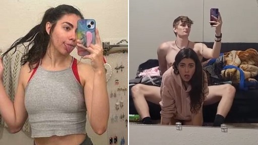 Gym Girl Fuck in Front of The Mirror in Amateur Porn Leak