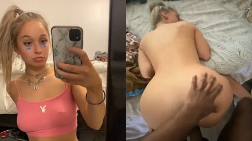 Black on White Sex – Blonde GF Gets Dicked Down in Leaked BBC Sextape