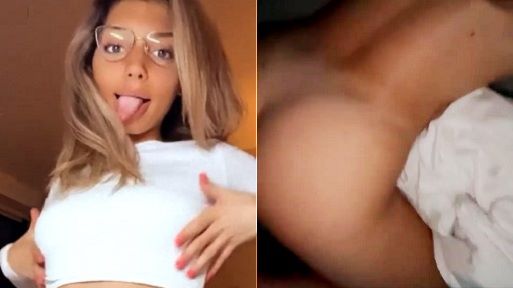 Leaked Snap Sex Clips – Petite College Girl Gets Fucked
