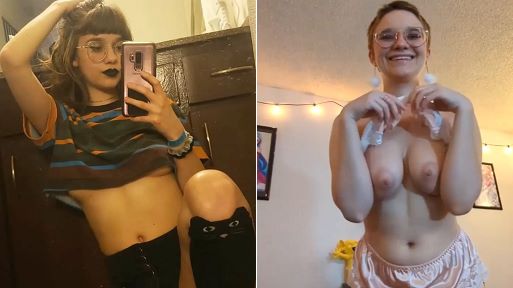 Short Haired Girl With Glasses – Leaked Sextape