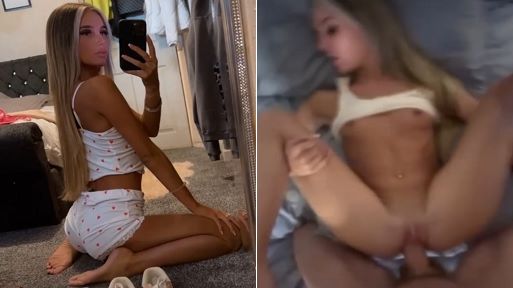 Amateur Porn – Petite Girl Takes Big Dick