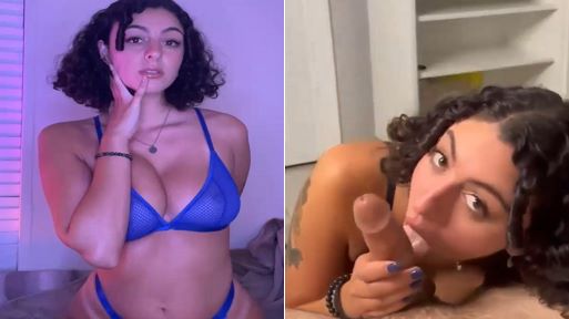 Busty Brunette in Bikini Sex Tape Leaked