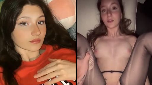 College Teen in Ripped Pantyhose – Amateur Porn