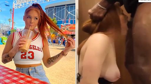 Ex GF Sex Video Leak – Redhead Gets FaceFucked by BBC