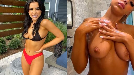 Amateur Nude Slut in The Shower