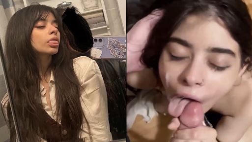 Beautiful Little Brunette BJ and Facial – Amateur Porn