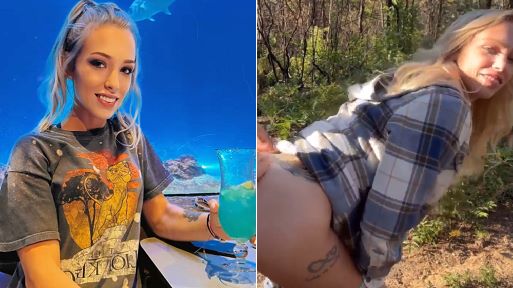 Blonde Bitch Fucked in The Woods – Outdoor Amateur Porn