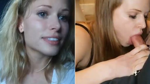 Dirty Girl Gives Head on The Bathroom Floor