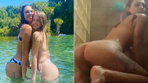 Tall Sexy Amateur Nude Girl in The Shower