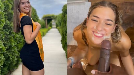 Tiktok BBC Slut Gets Fucked and Facialized in The Bathroom