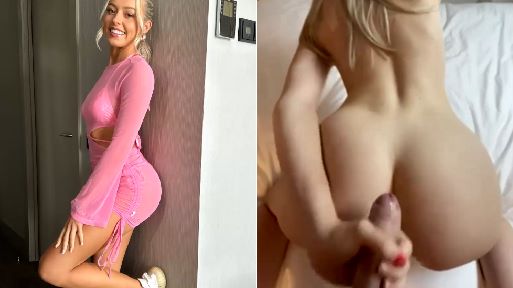 Doggy Style Blonde Amateur - Amateur Homemade Porn â€“ Blonde GF Cardi Doggystyle Sex Leak â€“ IRLSluts.com