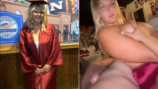 Amateur Porn – Short and Stacked Blonde Girl Blowjob