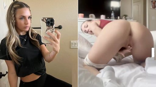 Cute Amateur Nude Girl Rubbing Her Pussy