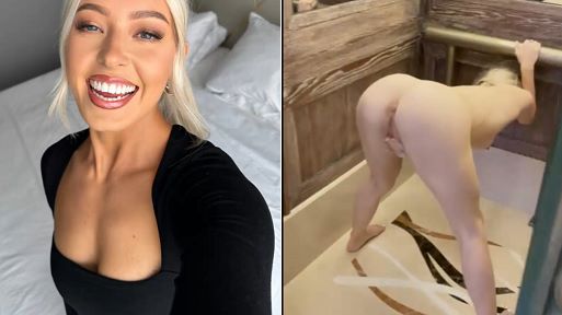 Risky Sex in The Elevator – Amateur Outdoor Porn