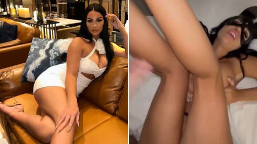 Bad Bitch Gets Plowed and Takes Cum in Her Pussy