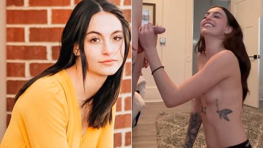 Brunette Slut with Tattoos Sucking Dick – Amateur Porn