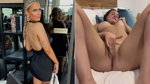 Horny Girl Flashing Tits and Masturbating – Amateur Nudes