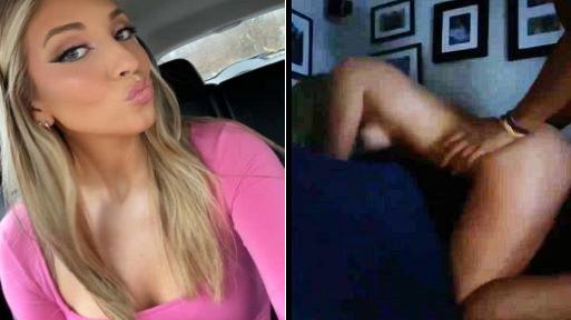 Real Porn Leaks – Snapchat Sex Clips of Some Blonde Hoe