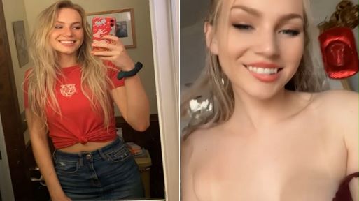 Sexy Hottie Snapchat Nude and Non Nude Selfie Clips