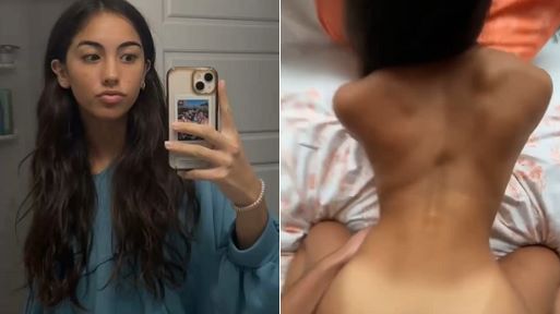 Snapchat Porn – Moaning College Teen Brunette Gets Fucked Doggystyle