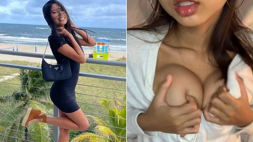 Asian Slut Taking Her Soft Perfect Boobs Out