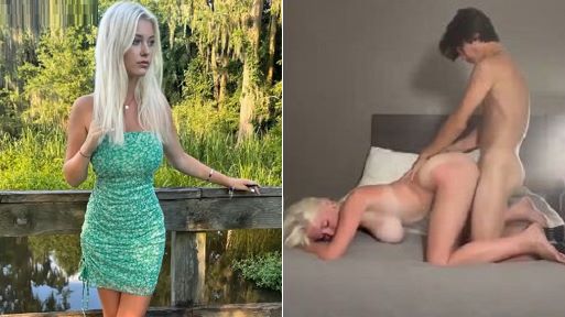 Amateur Porn – Hot Busty Blonde with Tanlines Sextape Leaked