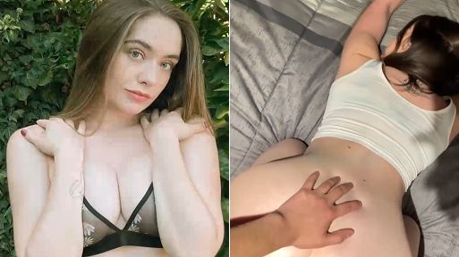 Big Booty Having Sex – Girl Gets Fucked Butt Naked With Her Top On