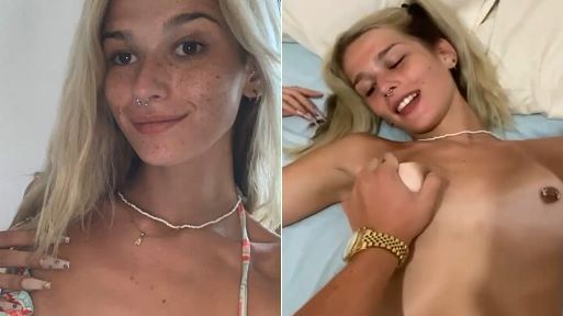 Homemade Porn – Fingering and Pussy Eating a Skinny Girl with Pigtails