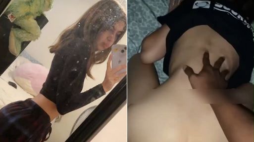 Snapchat Porn – Young Girl Fucks and Sucks BBC