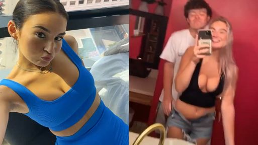 Big Titty Snapchat Bitch Takes XXX Mirror Selfie