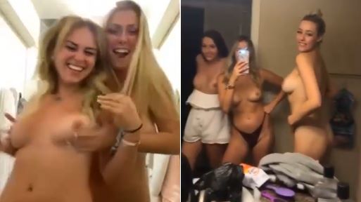Drunk Party Girls Nude Snaps Compilation (4)