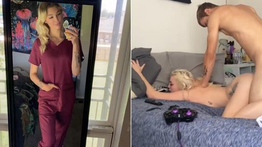 Amateur Porn – Homemade Sex with Blonde Girlfriend