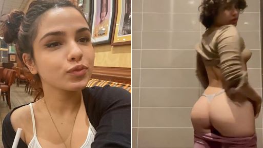 Amateur Short Hair Gym Booty Gets Naked