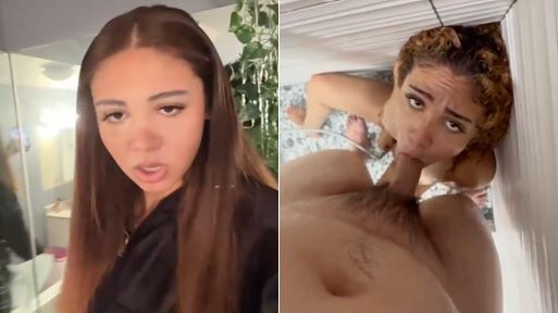 Amateur XXX – Dick in Her Mouth and Shower Head Over Her Pussy