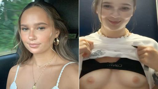 Bad Girl Shows Her Tits and Ass – Snapchat Naked Videos