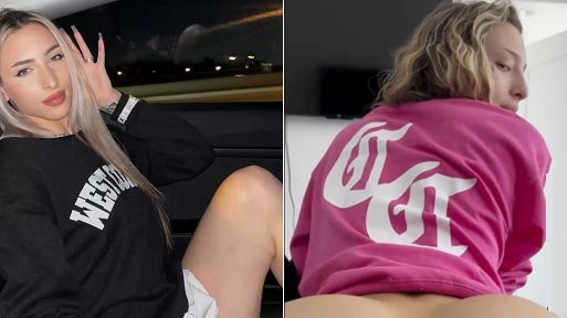 Gripping Pussy Lips Bouncing on Dick – Amateur Porn