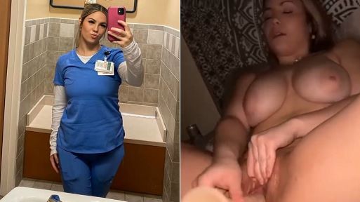 Hot Cleaning Lady Shows Pussy, Ass and Tits and Masturbates with Dildo