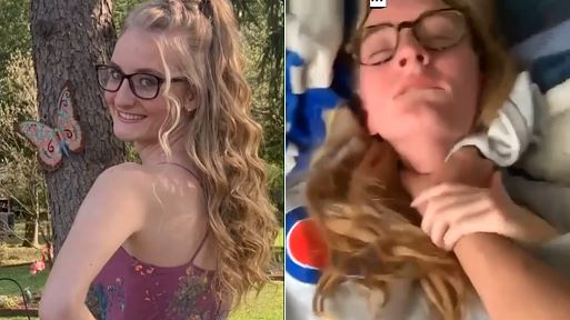 Leaked NSFW Snapchat Videos – Nerdy Slut Gets Fucked