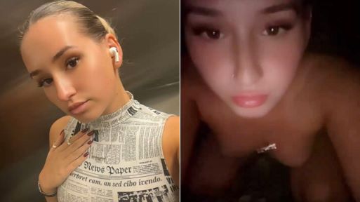 Nude Snaps – Girl Shows Her Tits and Big Phat Ass and Masturbates