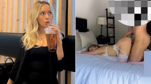 Slut in White Lingerie Gets Fucked and Takes Cum on Ass – Amateur Porn