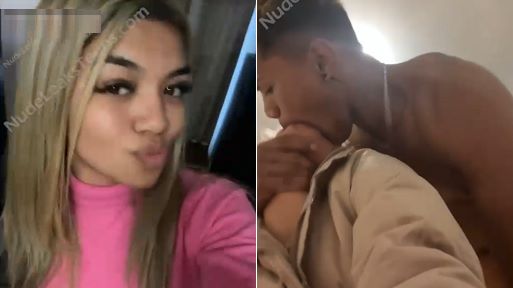 Snapchat Porn – Young Black Couple XXX Videos Leaked