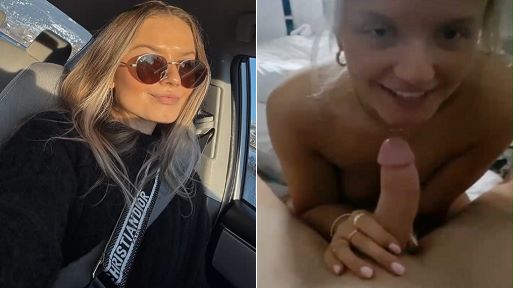 Snapchat Sex – Girl Next Door Giving a Blowjob and Getting Fucked