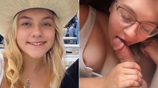 Snapchat XXX – Slut with Glasses Sucking and Squirting on Dick