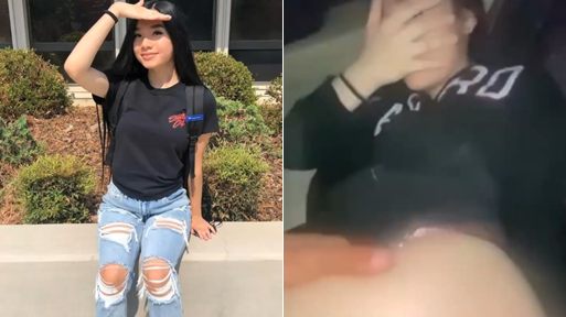 Slutty Cute Girl Get Smashed in The Car