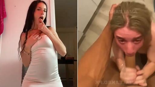 French Girl Sucking Dick Like a Whore