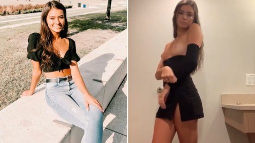 Taking Off Her Slutty Outfit